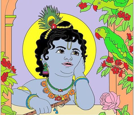 Dreaming Baby Krishna