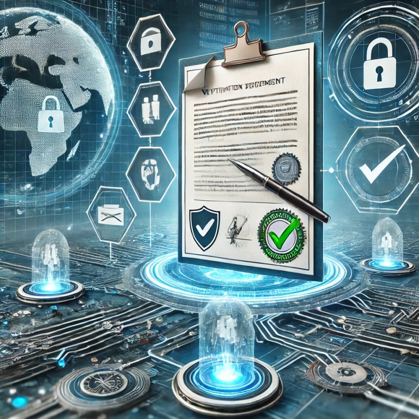 Verified Document in the Internet iCloud this has verification symbols from multiple platform