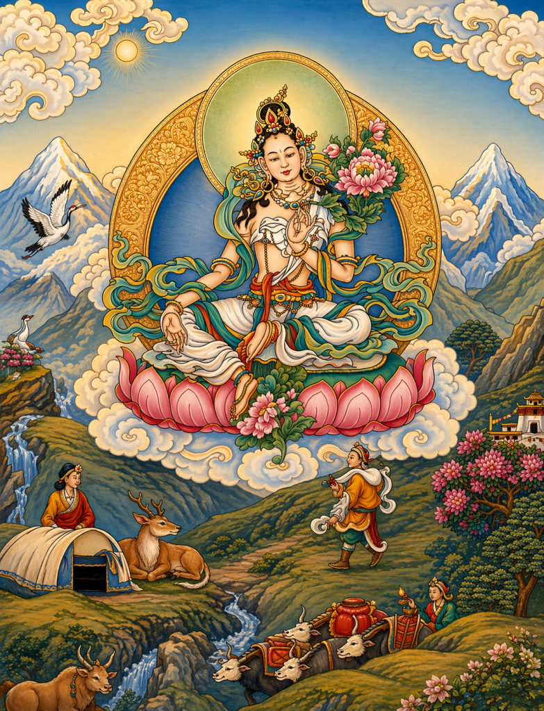 Image of Green Tara