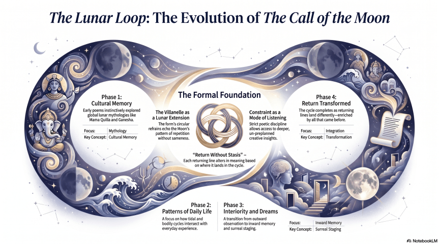 Loop of Lunar Phases